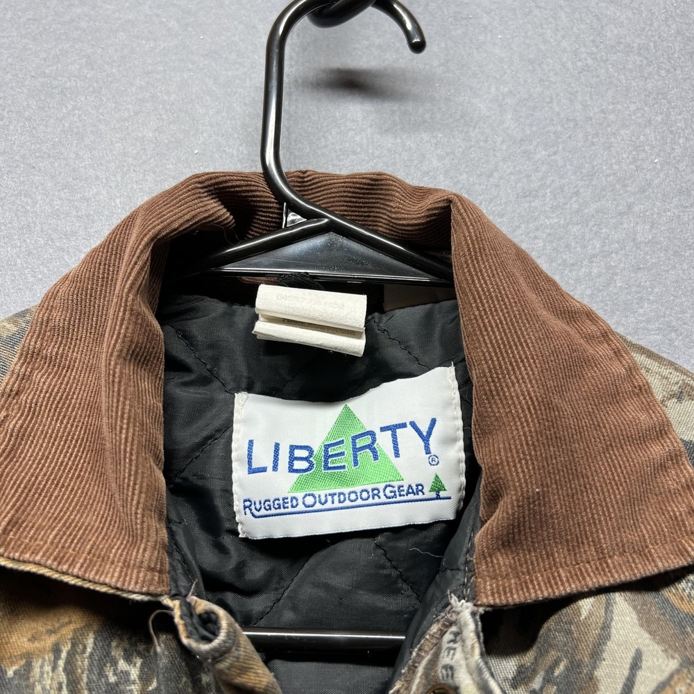 VTG Liberty Hunting Coveralls Youth 10 Regular Brown Realtree Camo Insulated USA - Picture 5 of 14